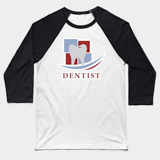 Dentist and dentistry clinic vector logo design. Baseball T-Shirt